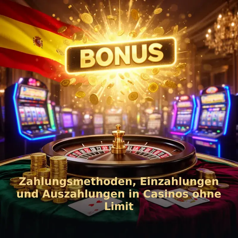 Zahlungsmethoden, Einzahlungen und Auszahlungen in Casinos ohne Limit