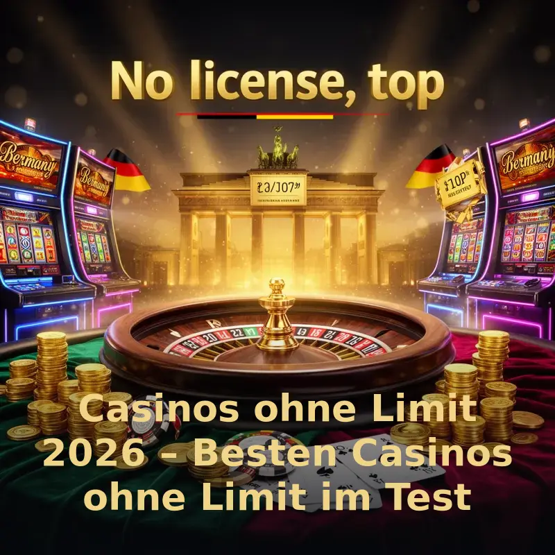 Casinos ohne Limit 2026 – Besten Casinos ohne Limit im Test